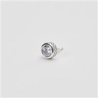 Mono orecchino Mabina Uomo MONOMANIA in Argento Zircone 563524 - 563524